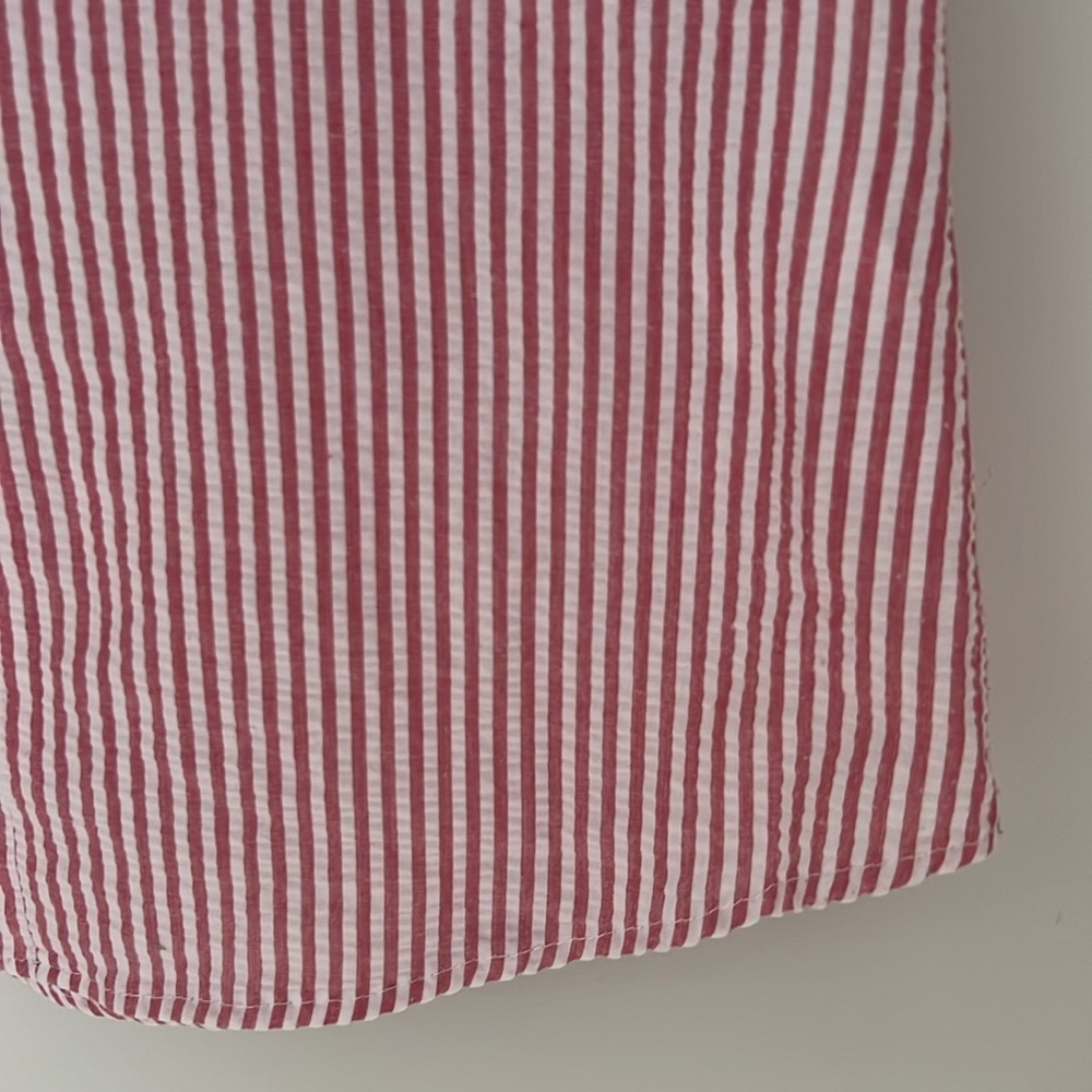 Tenax Ruffle Detail Off Shoulder Striped Top - Picture 7 of 7